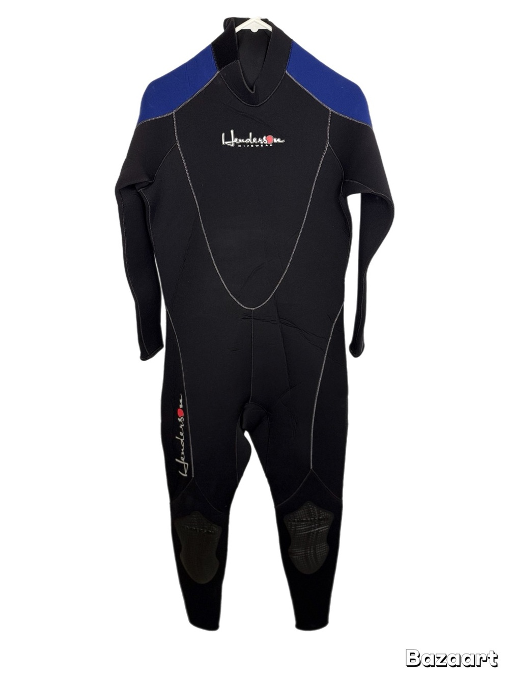Henderson 3mm Wetsuit Mens large A850MB Black Thermo Prene Dive Wear Back Zip